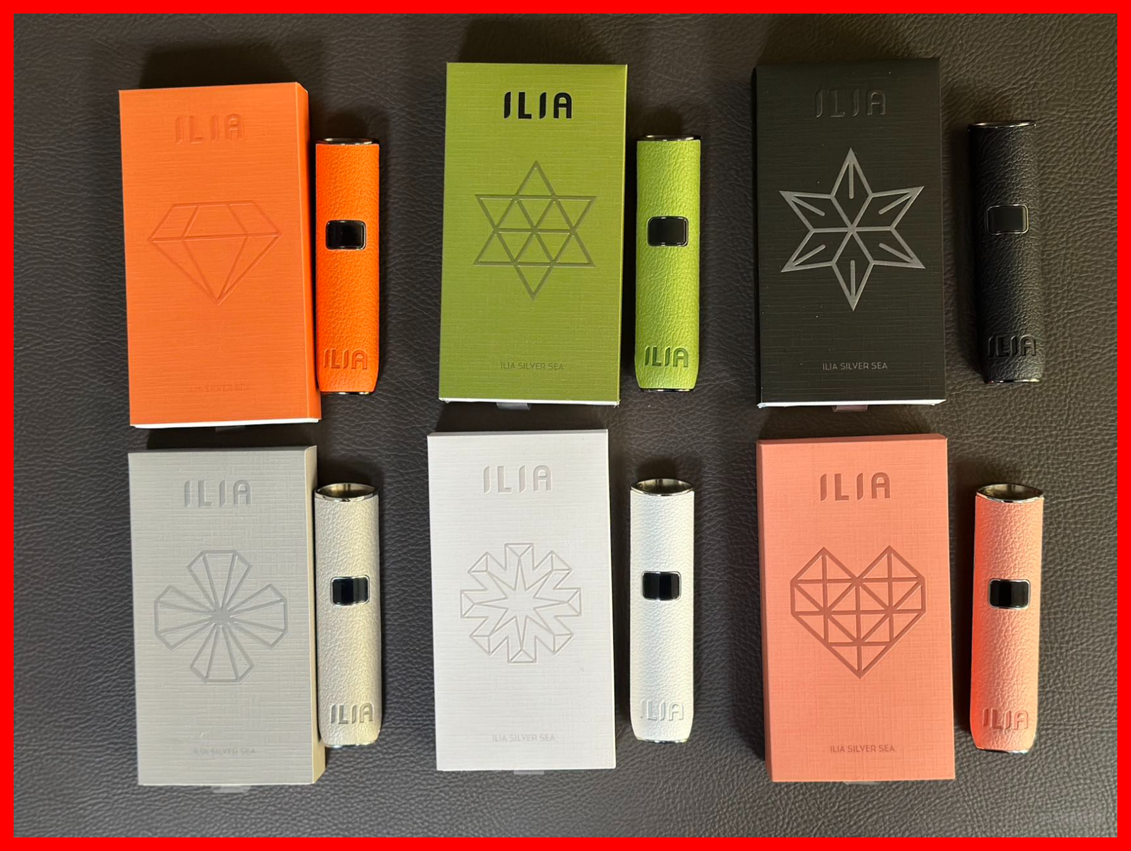 ILIA哩亞電子煙一代皮革主機 通配1代煙彈【8色可選】
